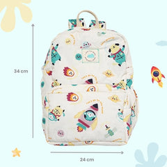 Monogrammed Toddler Backpack (Space)