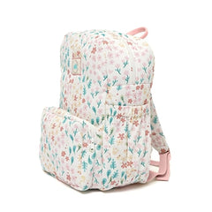 Monogrammed Toddler Backpack (Floral)