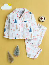 Christmas Tree Cotton Nightsuit Kids