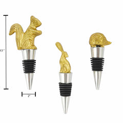 Vintage Oh Deer! Wine Stoppers (Set of 2)