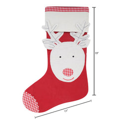 Rudolph Christmas Stocking