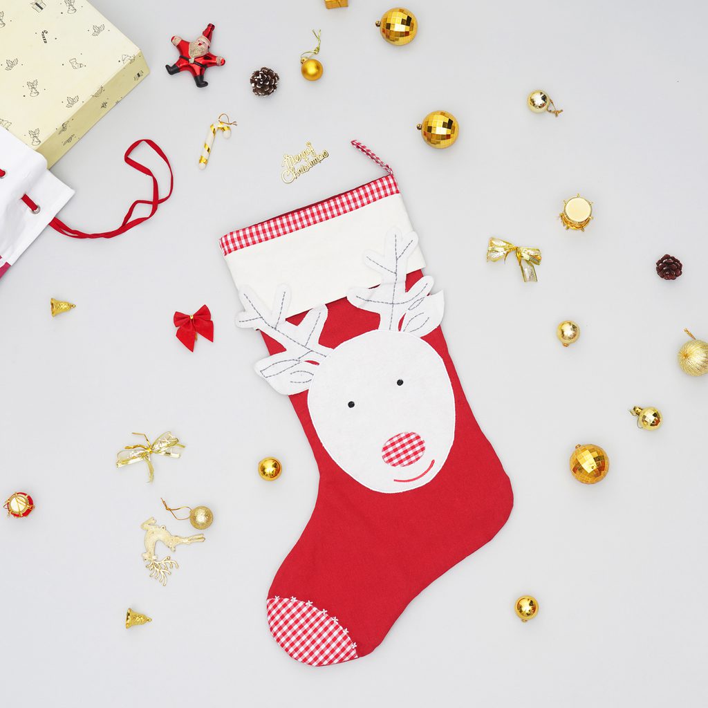 Rudolph Christmas Stocking