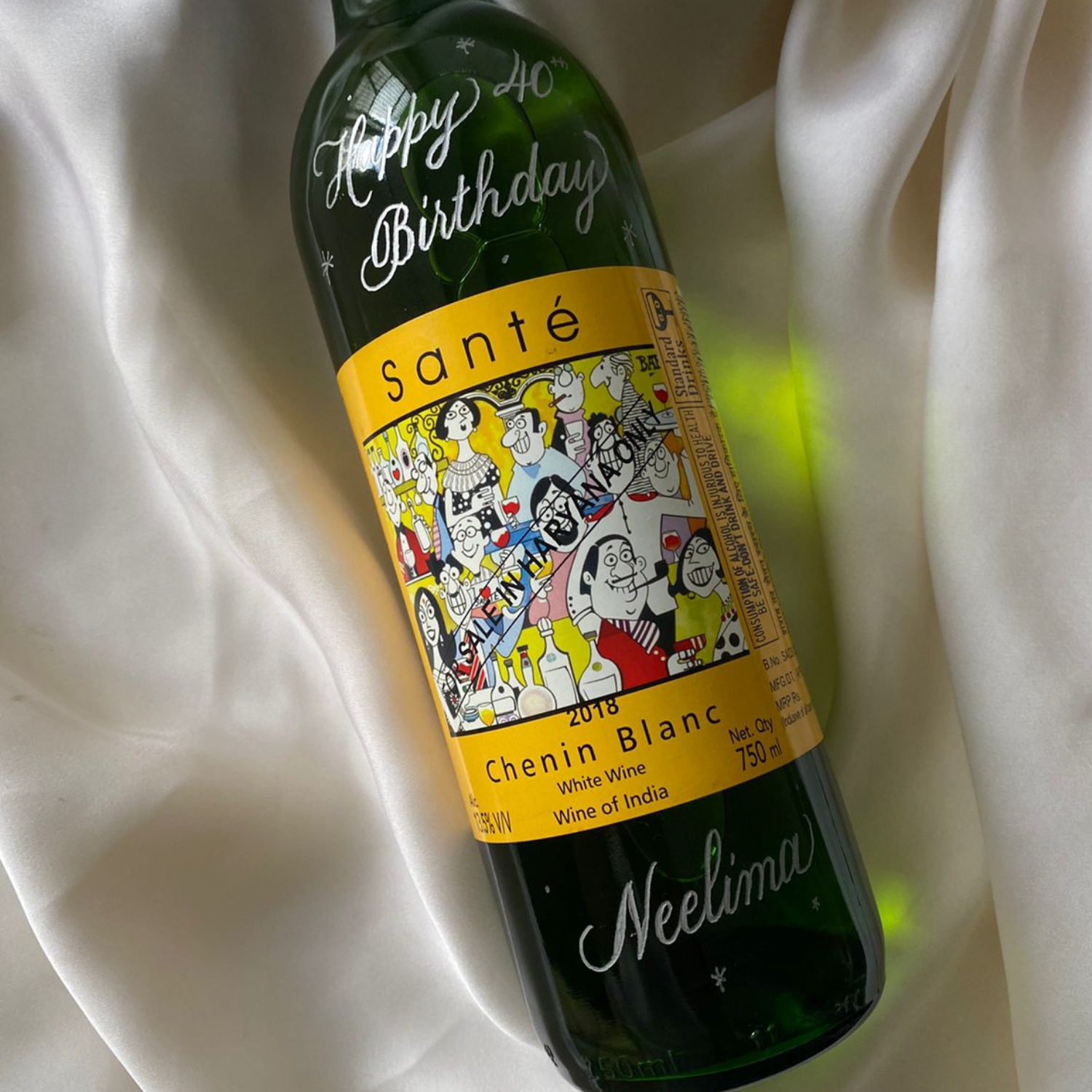 Hand Calligraphy on Beverage Bottle – The Conscious Collective