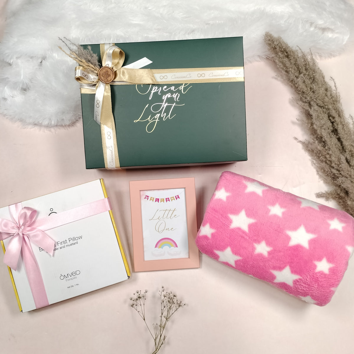 Nighty Night Baby Hamper- Pink