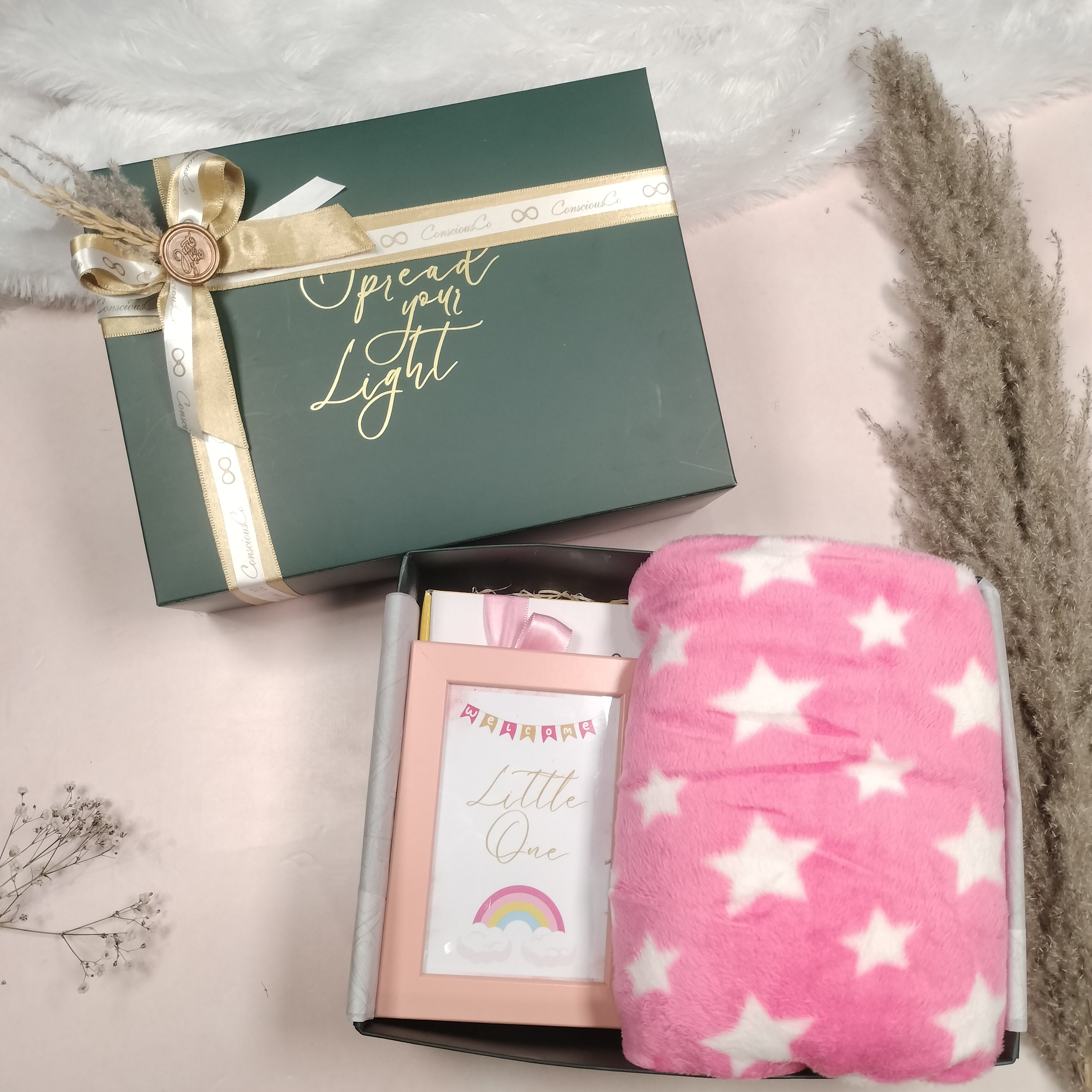 Nighty Night Baby Hamper- Pink