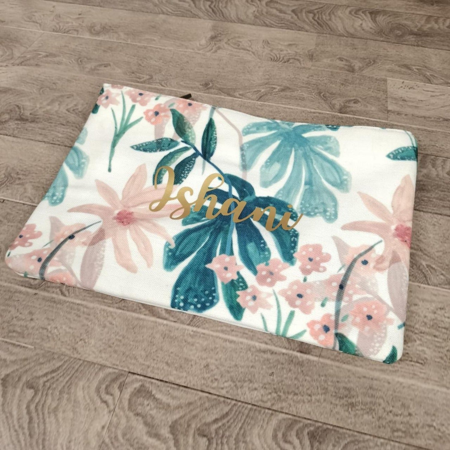 Floral Customised pouch