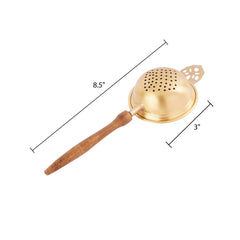 Brass Tea Strainer