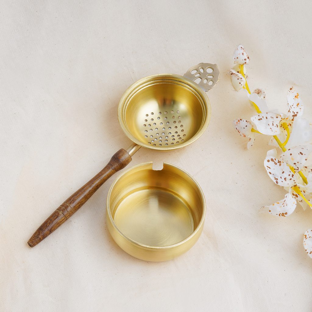 Brass Tea Strainer