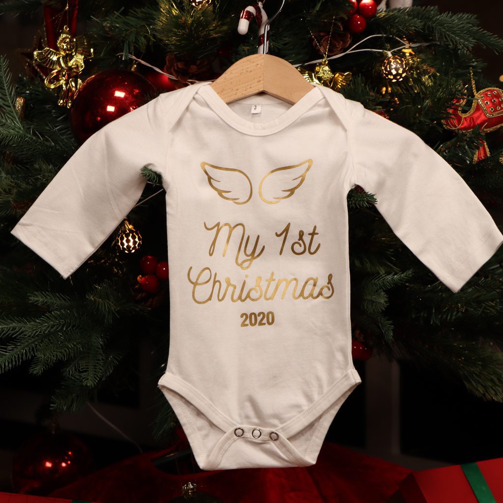 First Christmas Onesie